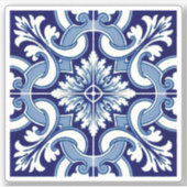 Sticker Tuile bleue portugaise (Devant)