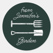 Sticker tuin, douanenaam