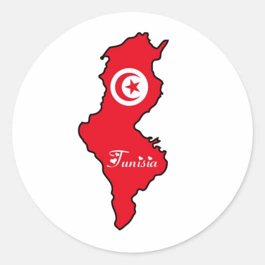 Sticker tunisien (Devant)
