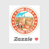Sticker Turin (Feuille)
