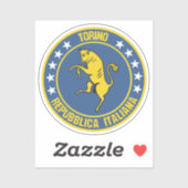 Sticker Turin (Feuille)