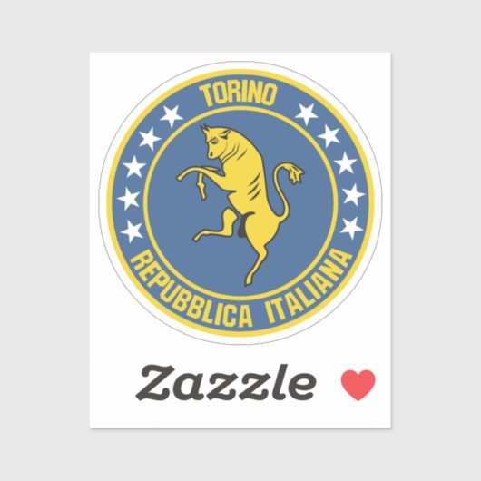 Sticker Turin (Feuille)
