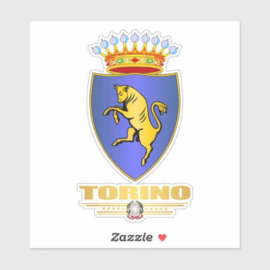 Sticker Turin (Turin) (Feuille)