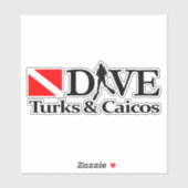 Sticker Turks & Caicos DV4 (Feuille)