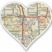 Sticker Turner Falls Oklahoma (Devant)