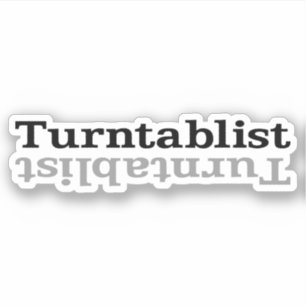Sticker Turntablist