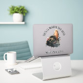 Sticker Turquie Appelez Chasse Drôle Citation À L'Extérieu (Ordinateur portable sur le bureau)