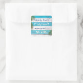 Sticker Turquoise Sandy Tots Salty Kisses (Sac)