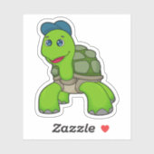 Sticker Turtle Cap (Feuille)