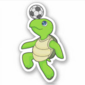 Sticker Turtle Soccer joueur (Devant)