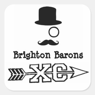 Sticker tussen landen