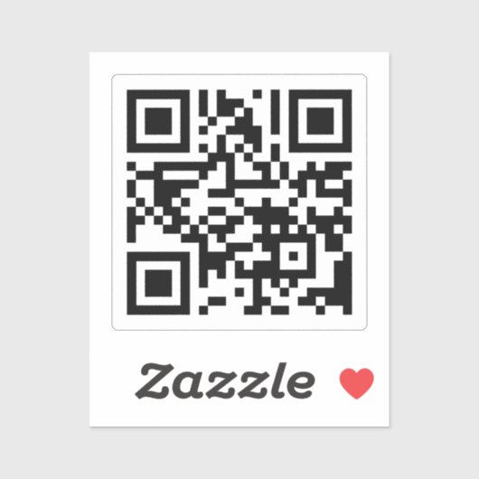 Sticker TVUUC QR Code sur le site Web (Feuille)