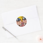 Sticker TWEEDLEDEE & DUM Alice au pays des merveil (Enveloppe)
