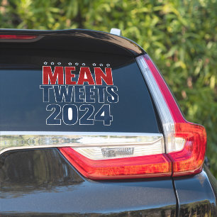 Sticker Tweets méchants 2024 Élection drôle Trump