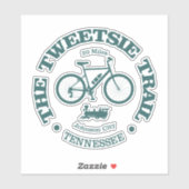 Sticker Tweetsie Trail (cyclisme) (Feuille)