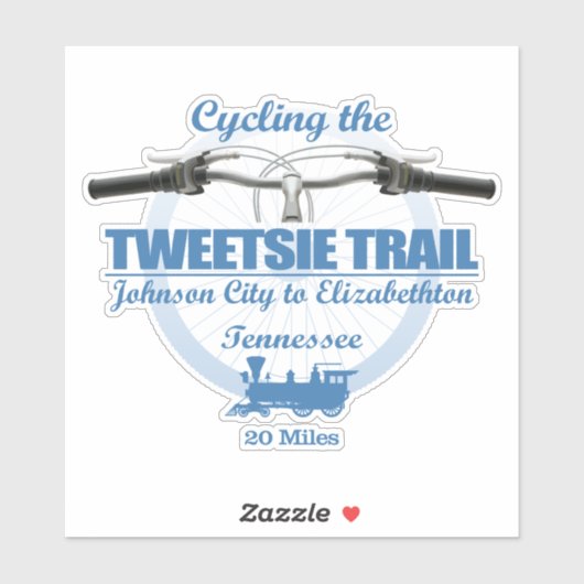 Sticker Tweetsie Trail (H2) (Feuille)