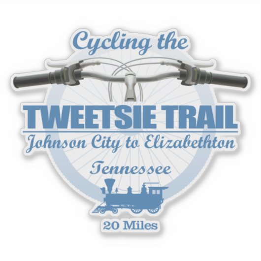 Sticker Tweetsie Trail (H2) (Devant)