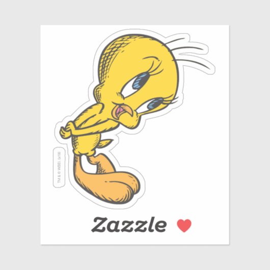 Sticker TWEETY™ Bashful (Feuille)