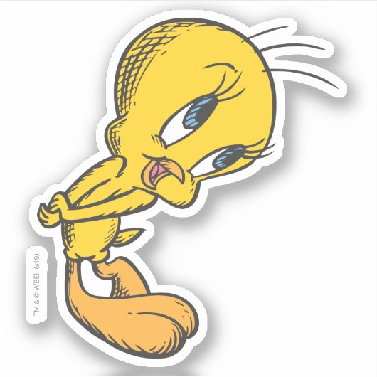Sticker TWEETY™ Bashful (Devant)