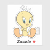 Sticker TWEETY™ Dans La Pose Nuageuse (Feuille)
