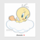 Sticker TWEETY™ Dans La Pose Nuageuse (Feuille)