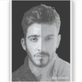 Sticker Two Brothers Legend, Kraków, Poland Myth (Devant)