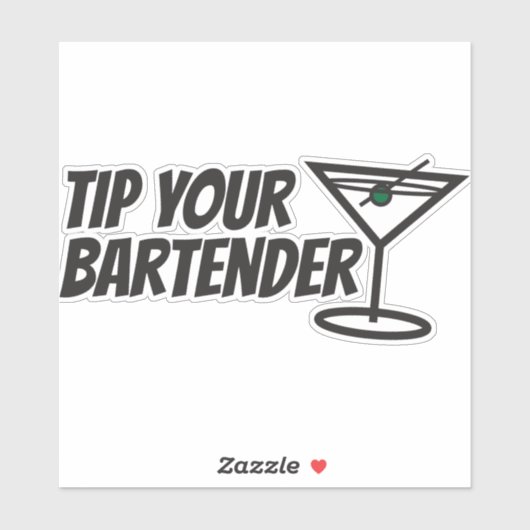 Sticker TYB Tipsy (Feuille)