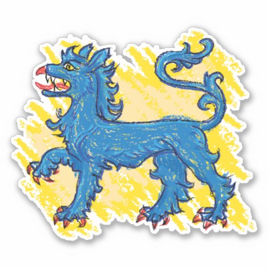 Sticker Tyger (Devant)