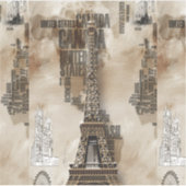 Sticker Typegraphie Paris (Devant)