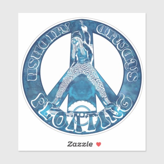 Sticker UAF Peace Option 2 (Feuille)