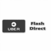 Sticker Uber Flash e Direct (Devant)