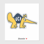 Sticker UC Irvine | Anteaters UCI (Feuille)