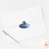 Sticker UFO Cute Lil (Enveloppe)