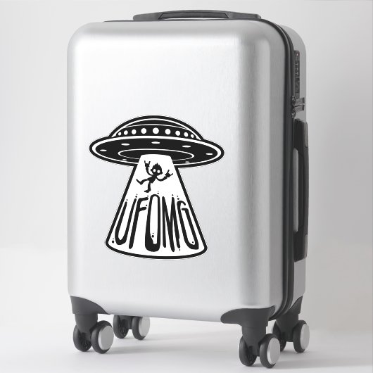 STICKER UFOMG (Sur valise)