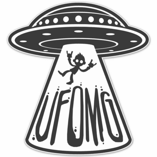 STICKER UFOMG (Devant)