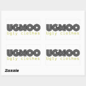 Sticker UGMOO Vêtements Laides (Feuille)