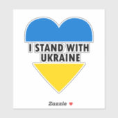 STICKER UKRAINE (Feuille)