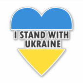 STICKER UKRAINE (Devant)