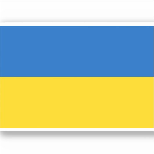 Sticker Ukraine Patriotic (Devant)