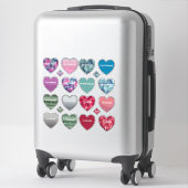 Sticker Ultimate 16 Nom Collection Coeurs (Sur valise)