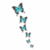 Sticker Ulysses Papillon Art - Composition dynamique (Devant)