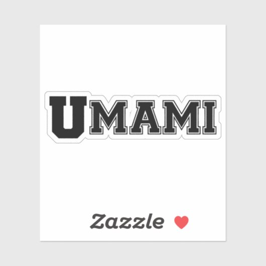 STICKER UMAMI COLLEGE (Feuille)