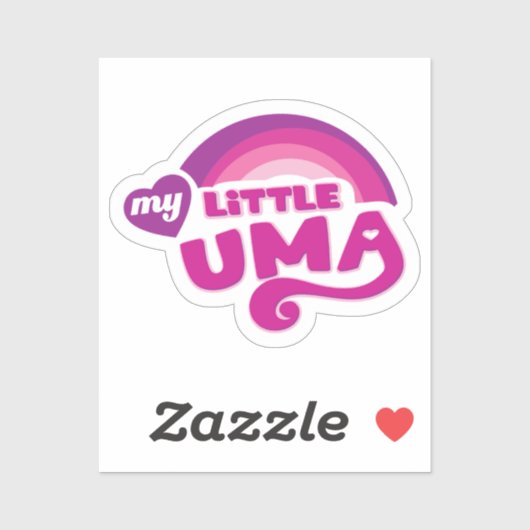 Sticker UmaMusume : Mon petit Uma (Feuille)