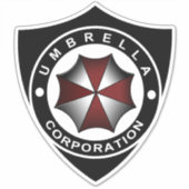 Sticker Umbrella Corp Shield (Devant)