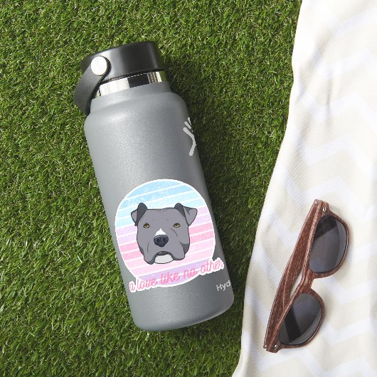 Sticker Un Amour Comme Pas D'Autre Taureau (HydroFlask Insitu)