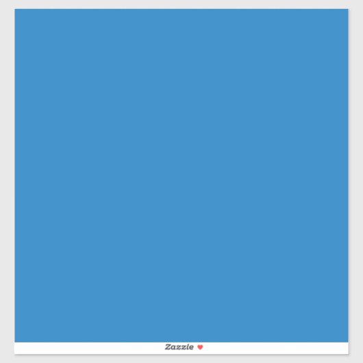 Sticker un arrière - plan bleu avec un (Feuille)