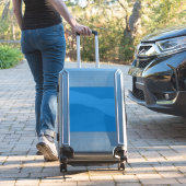 Sticker un arrière - plan bleu avec un (Valise Insitu)