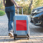 Sticker un arrière - plan rouge avec un (Valise Insitu)