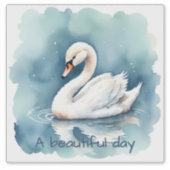 Sticker Un beau jeu de jour (Devant)