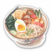 Sticker Un bol de Yummy Ramen (Devant)